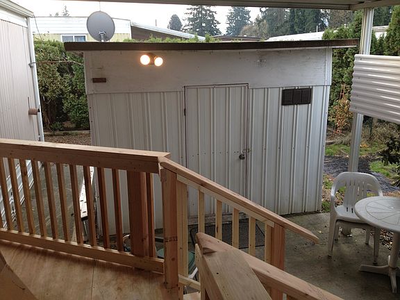 storage shed with power