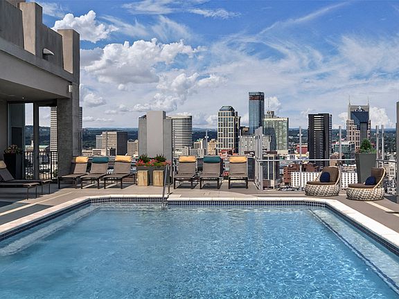 Rooftop, resort-style pool