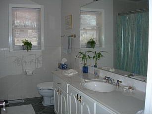 Both bathrooms have been completely remodeled. They are beautiful!!