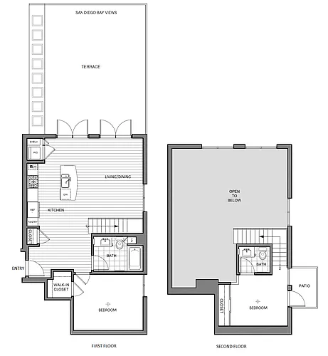 Floor plan B8LP