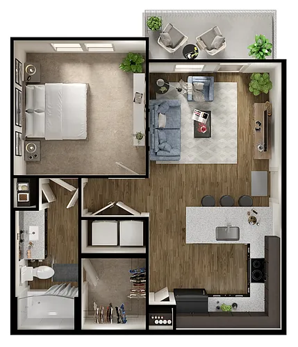 Floor plan A1