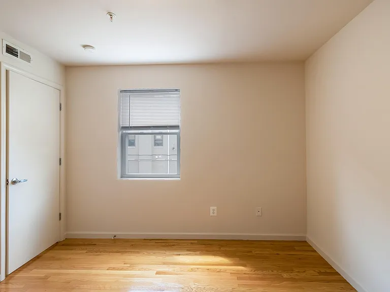 Bedroom with west facing window