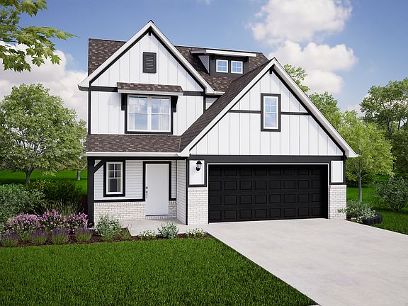 Elevation F - Shown with Brick Option A