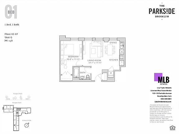 2nd image of 123 Parkside Ave #3Q