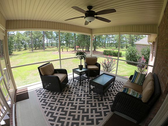 Porch and Backyard
