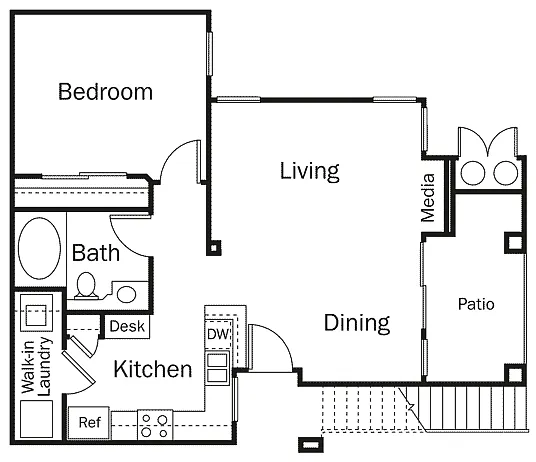 Floor plan Capri