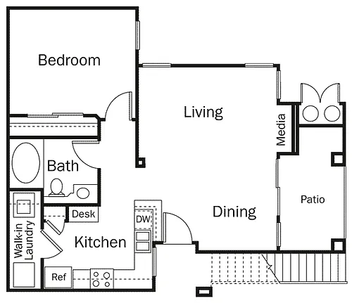 Floor plan Capri