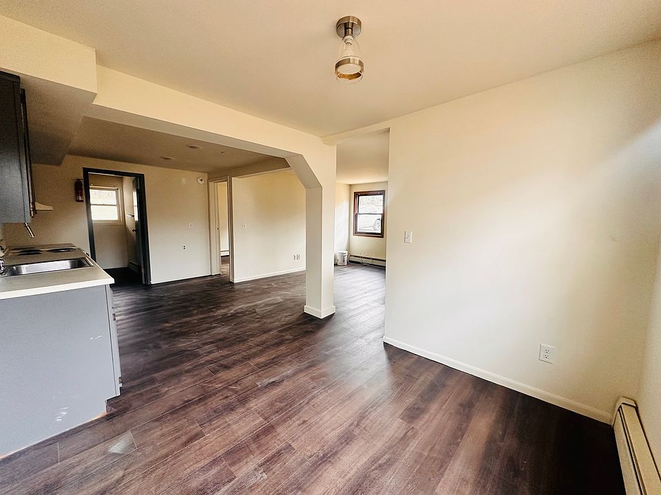 From dinning area looking into kitchen & living room
