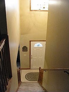 Foyer from top of stairs