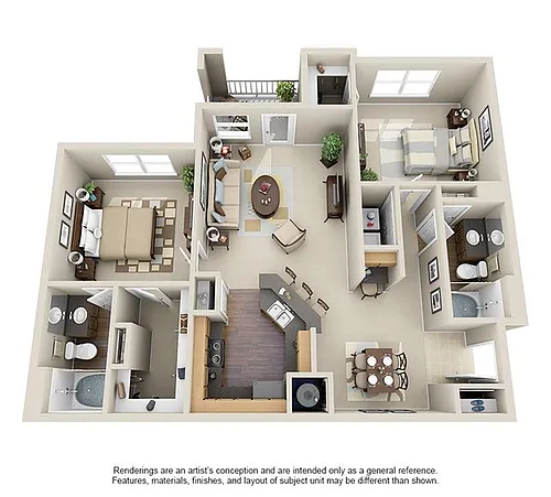 Floor plan B1