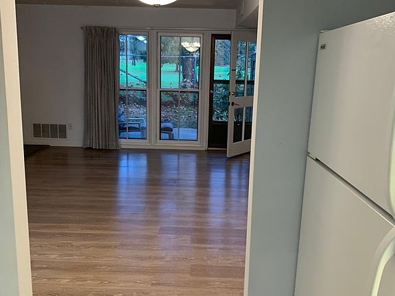 View from kitchen to the living room