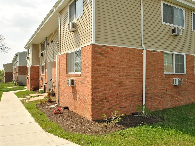 Walkway To Buildings
