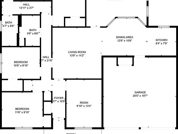Amazing 6 Bedroom 2 Bath Home!