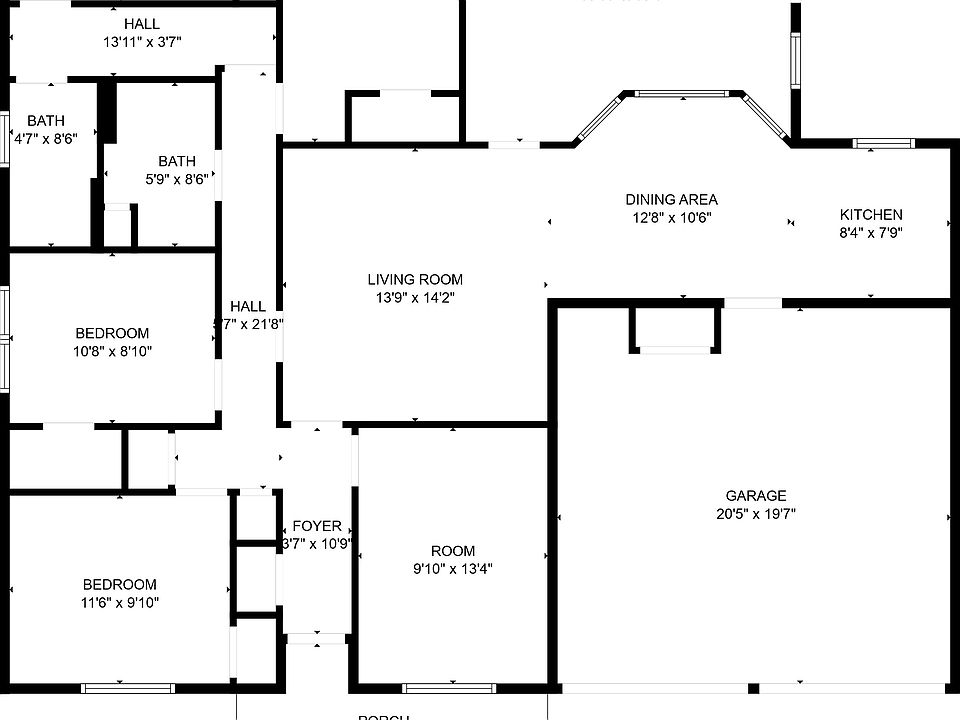 Amazing 6 Bedroom 2 Bath Home!