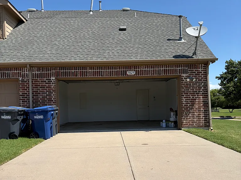 Driveway and Garage