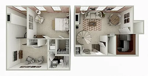 Floor plan The Adirondack