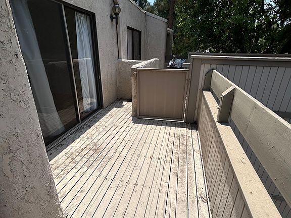 Additional view of balcony space.