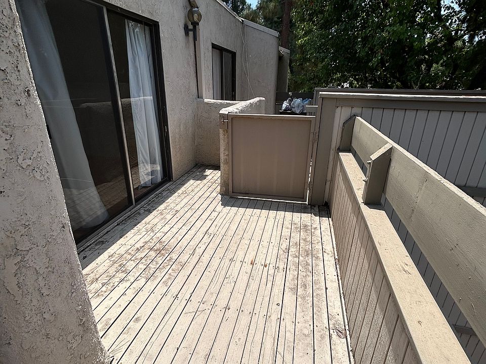 Additional view of balcony space.