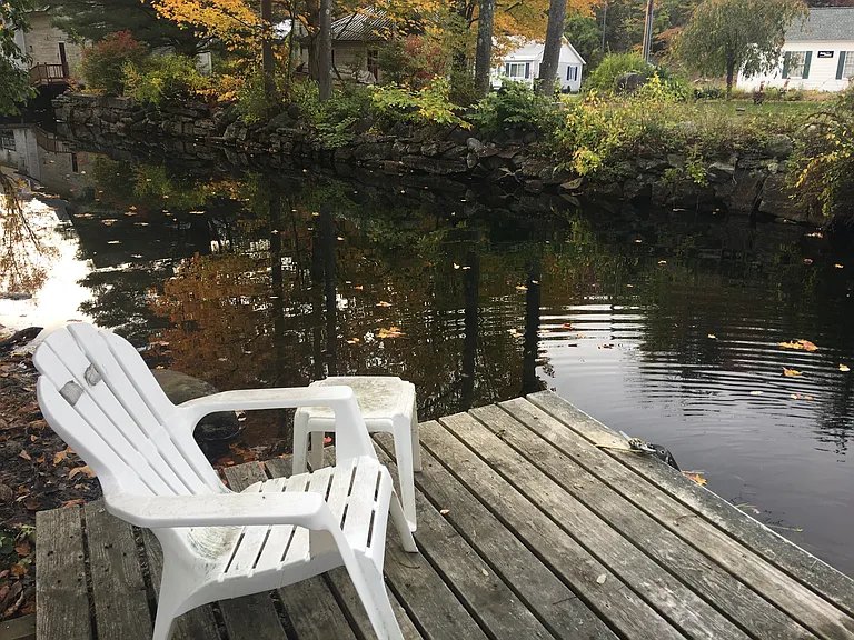 Waterfront location on Waukewan Canal! Launch your paddleboards, kayaks or jetski from the back yard!