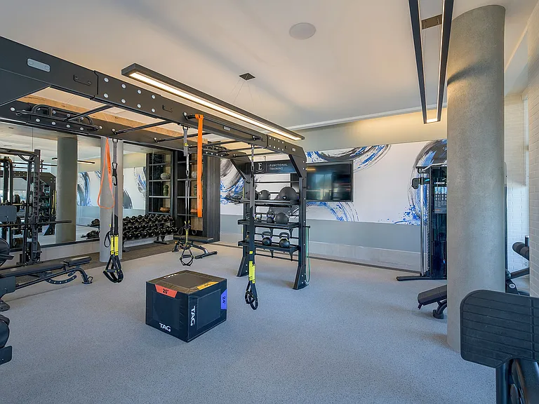 Modern Fitness Center and Yoga Studio