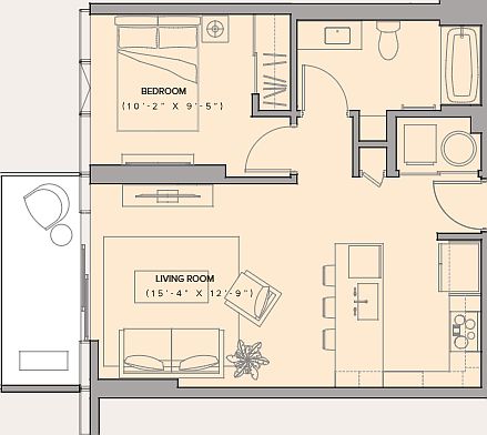 2nd image of 1500 Rycroft St #1604