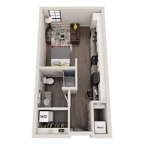 Floor plan The Jefferson