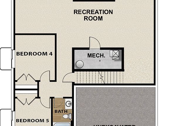 Optional Finished Basement