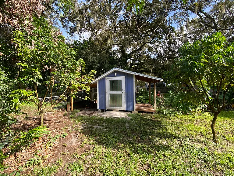 Detached office exterior