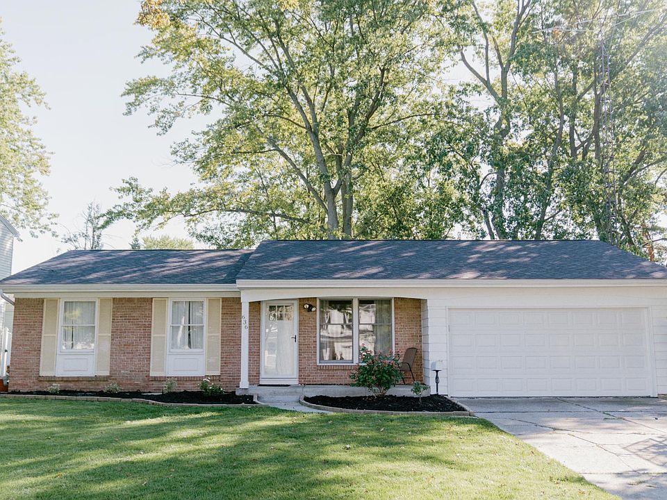 Two-car garage & driveway