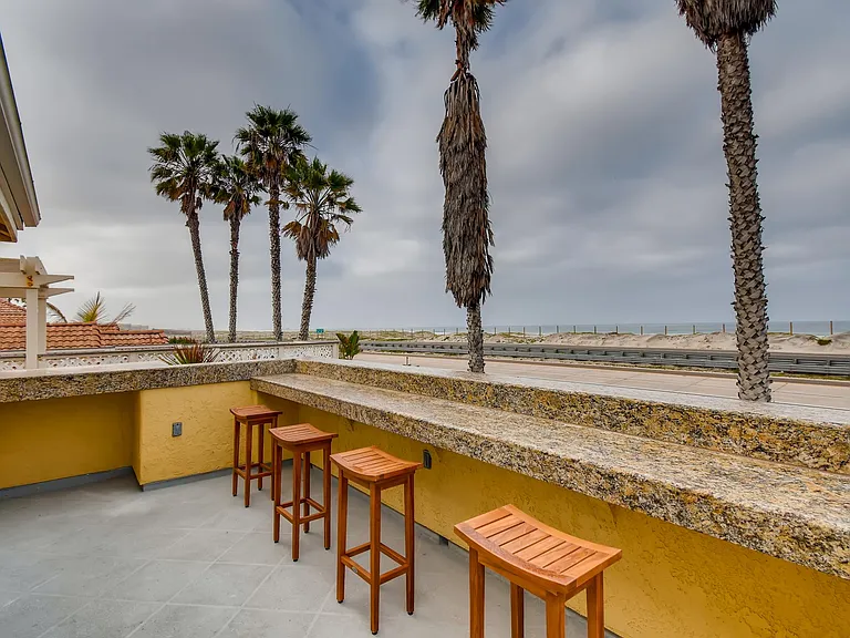 Patio Deck With Ocean Views