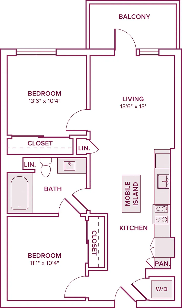 Floor plan B01