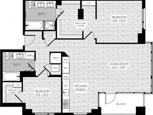 Floor plan B07