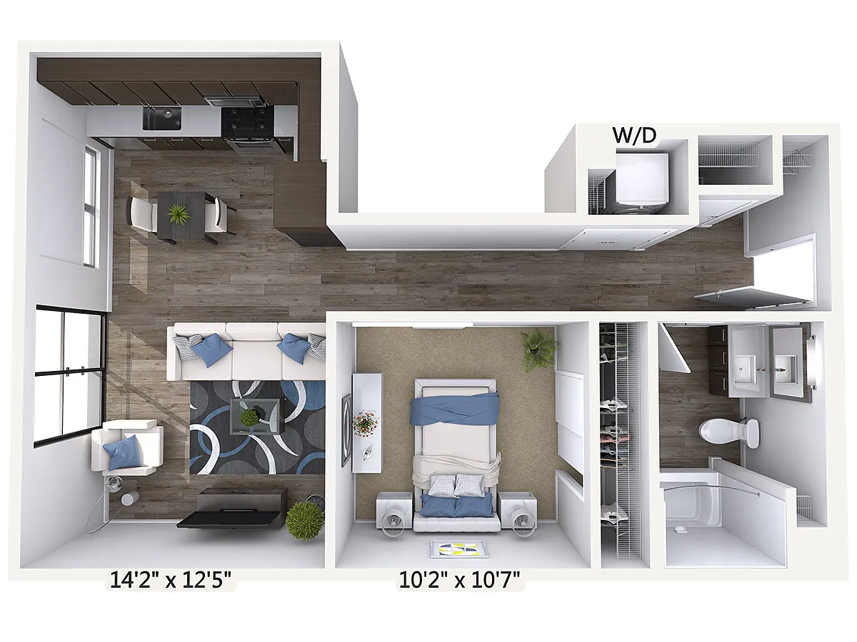 Floor plan S1-641