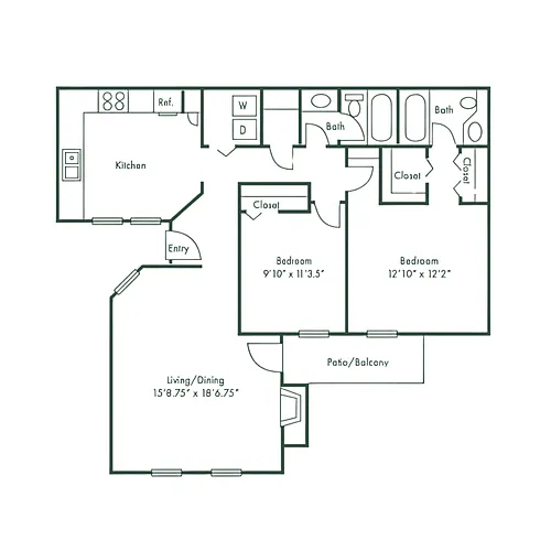 Floor plan Ivy - CFB ISD