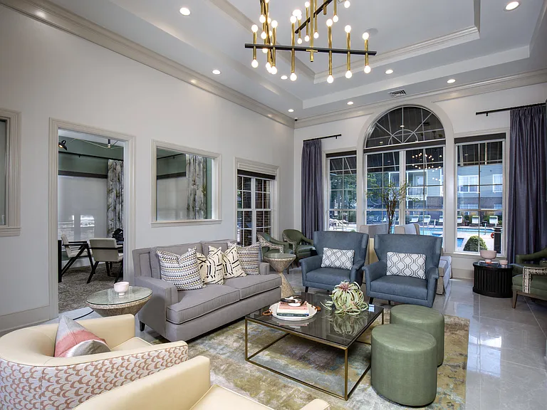 Resident Lounge with Plush Seating