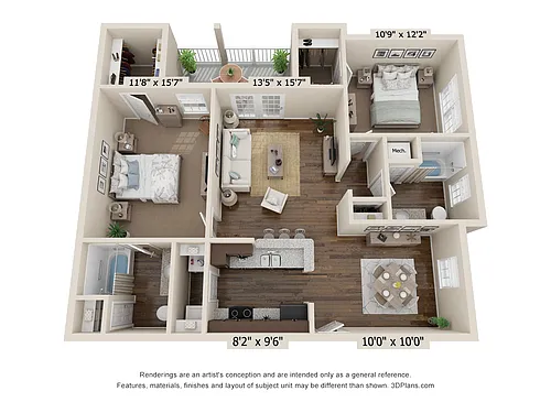 Floor plan Presley