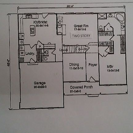 first floor master/laundry