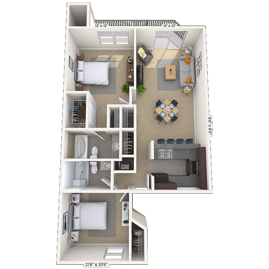 Floor plan The Eucalyptus