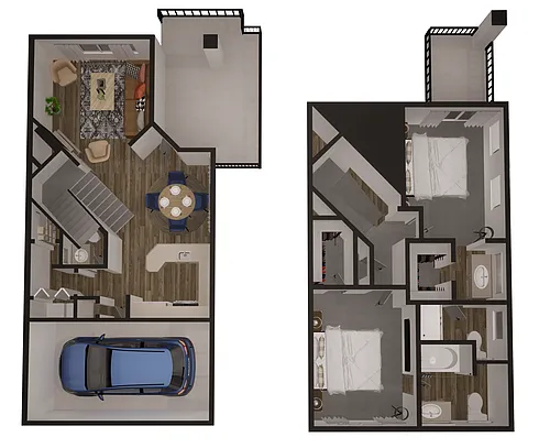 Floor plan 2x2.5 Wingspread - Reno