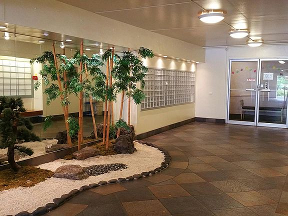 Front Entry Japanese Zen Garden