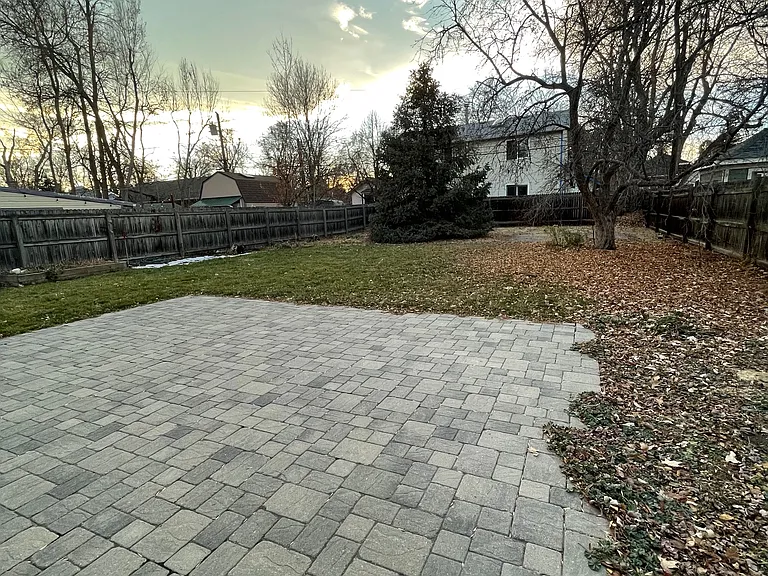 Big back yard.