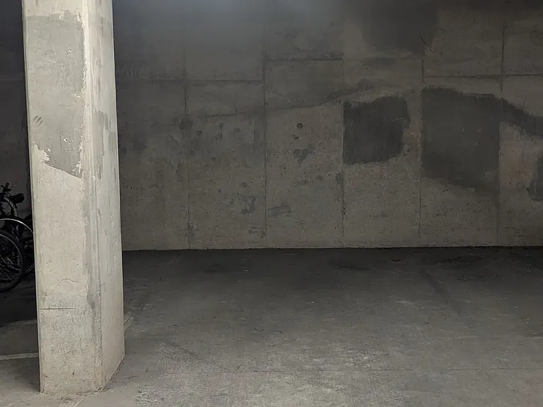 Dedicated parking spot for one vehicle