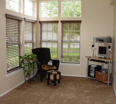 1st floor den with transom windows