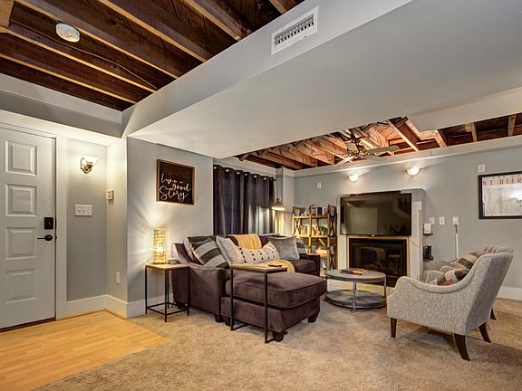 Entrance to house and downstairs living room