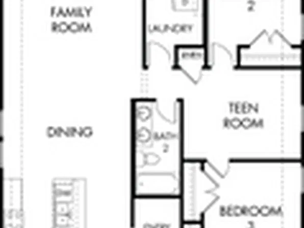 The Allen (840) Plan, Granger Pointe - Premier Series