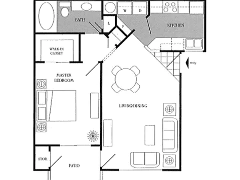 Floor plan A1U