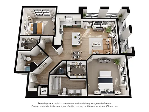 Floor plan Belvedere