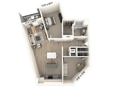 Floor plan A9D