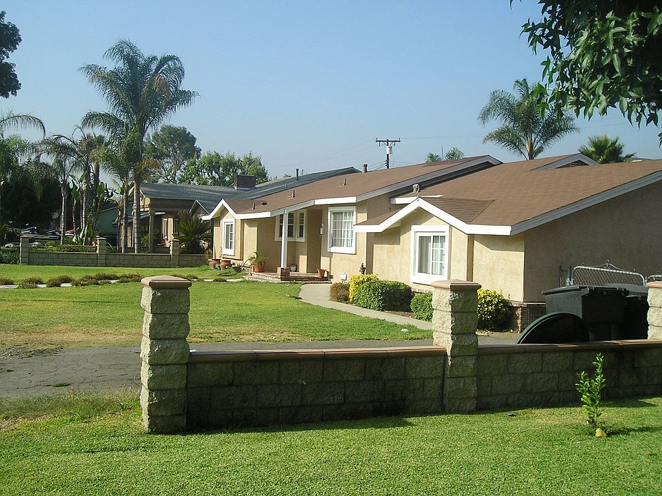 Front Angle with View of New Custom Brick Walls