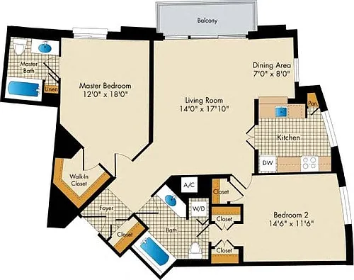 Floor plan Wilson